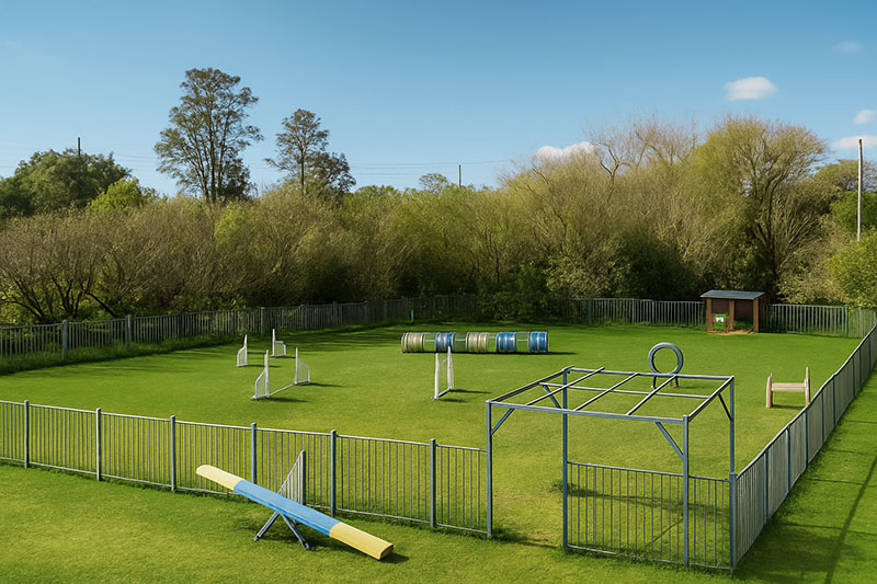 my dog agility centre field 3 Skills Sequences hire
